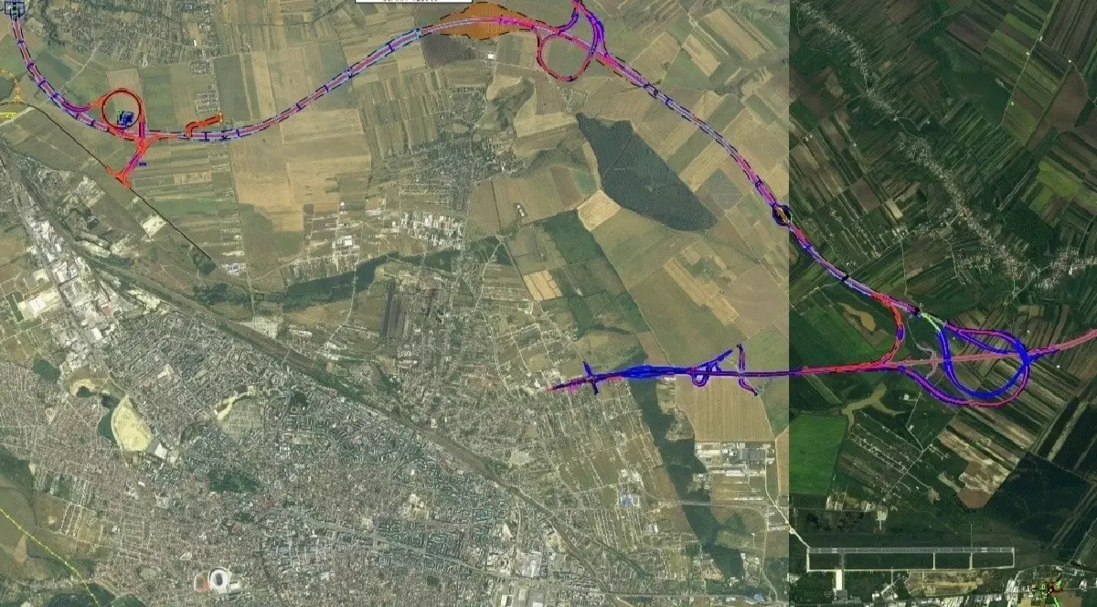 Studiul de Fezabilitate al Centurii de Ocolire Craiova Sud-Vest.