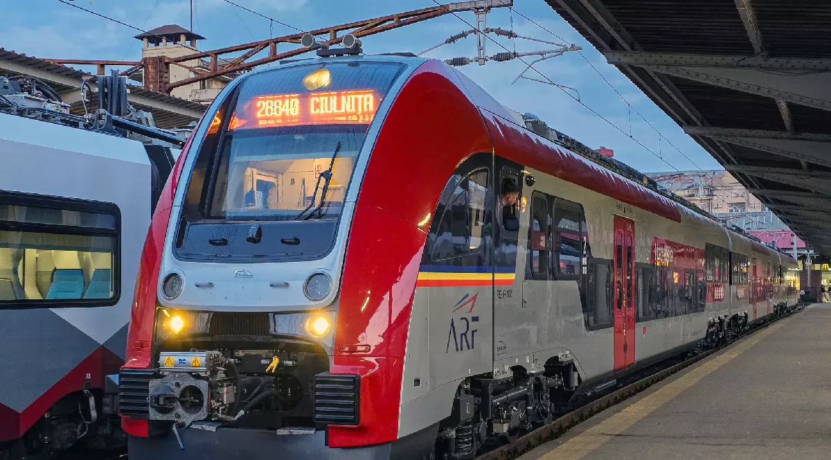 Rama PESA RE-IR 102-201 este testată la Constanța