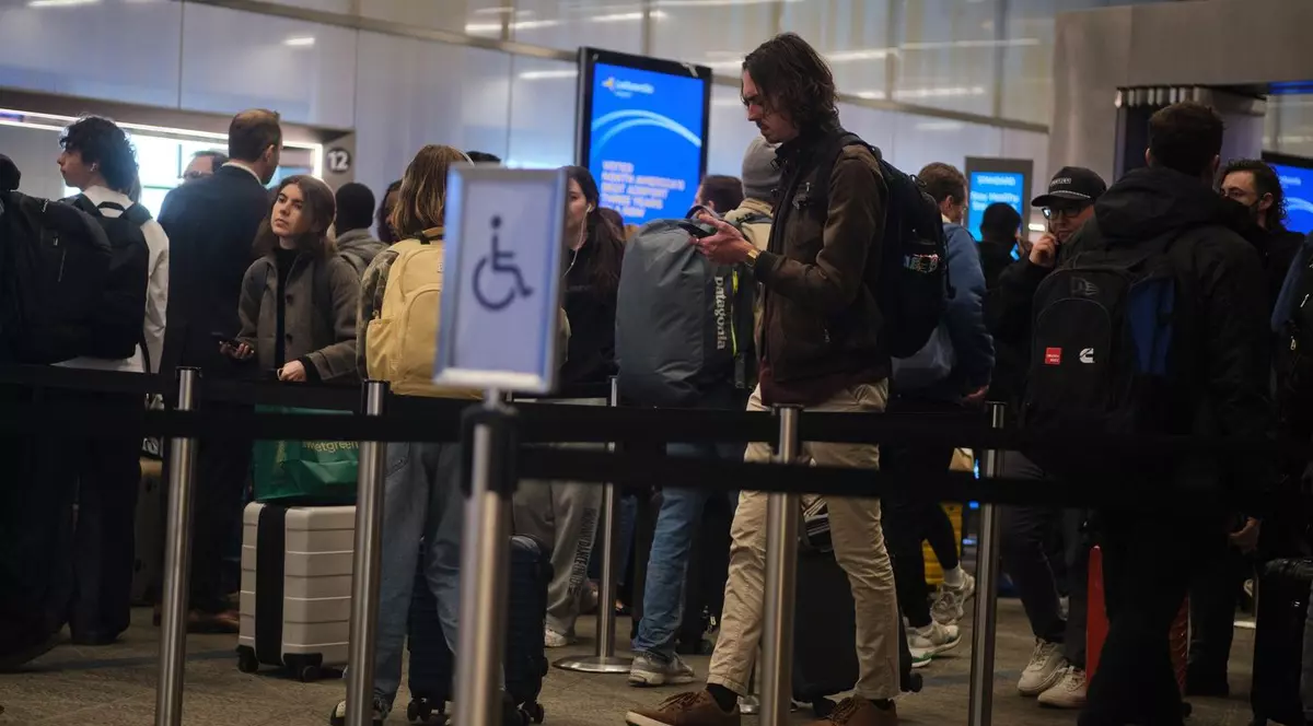 Zonă de check-in la Aeroportul LaGuardia, New York. Imagine cu caracter ilustrativ Foto: Profimedia