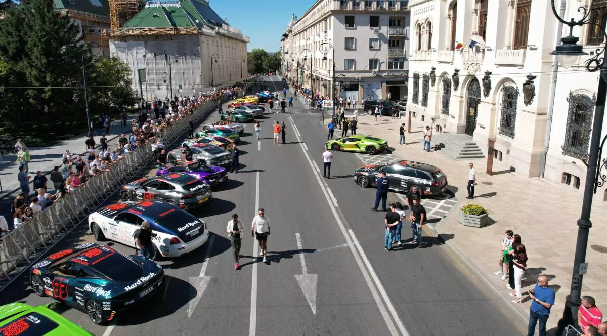 Imagine din centrul municipiului Craiova, septembrie 2025