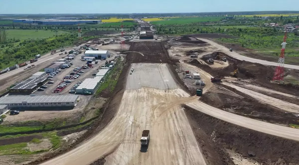 Se lucrează intens pe lotul 1 de pe Autostrada Bucureștiului A0 Nord, 29 aprilie 2026