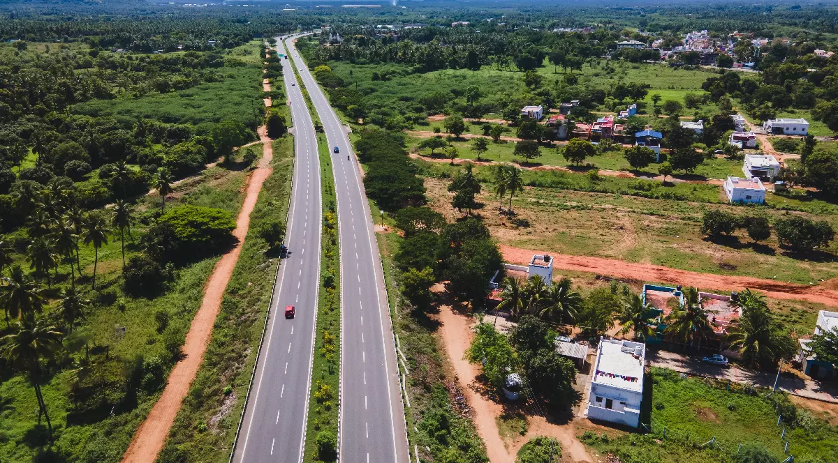 Autostradă în India