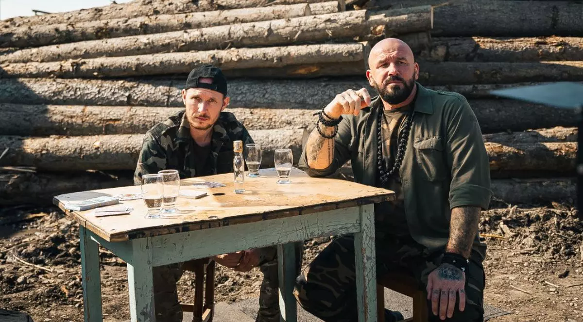 Cătălin Zmărăndescu în filmul „Pădurea este a mea”