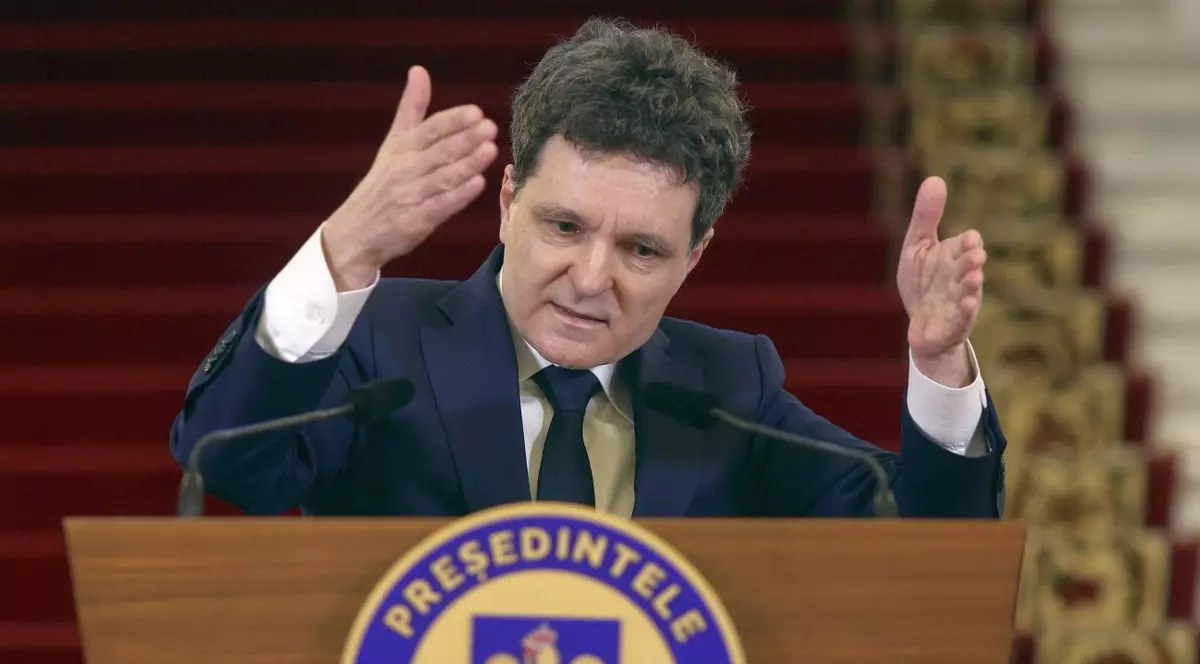 Conferinta de presa organizată de presedintele Nicusor Dan la Palatul Cotroceni pe tema numirilor la DNA, DIICOT și Parchetul General. Foto Inquam Photos / Octav Ganea