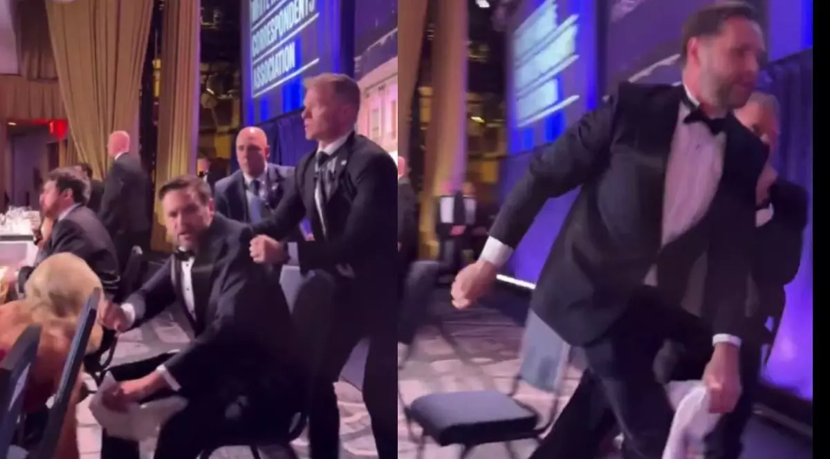 De ce a fost evacuat JD Vance înaintea lui Donald Trump. Foto Captură video