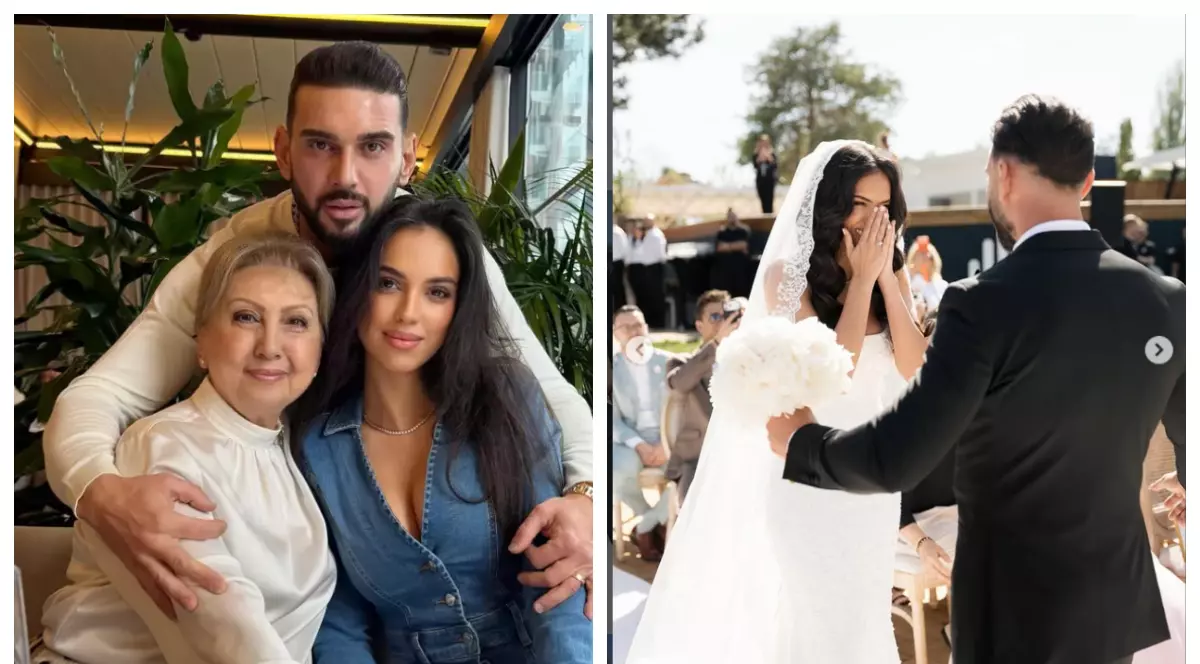 Cum a apărut mama lui Dorian Popa la nunta vloggerului. Abia acum au publicat imagini
