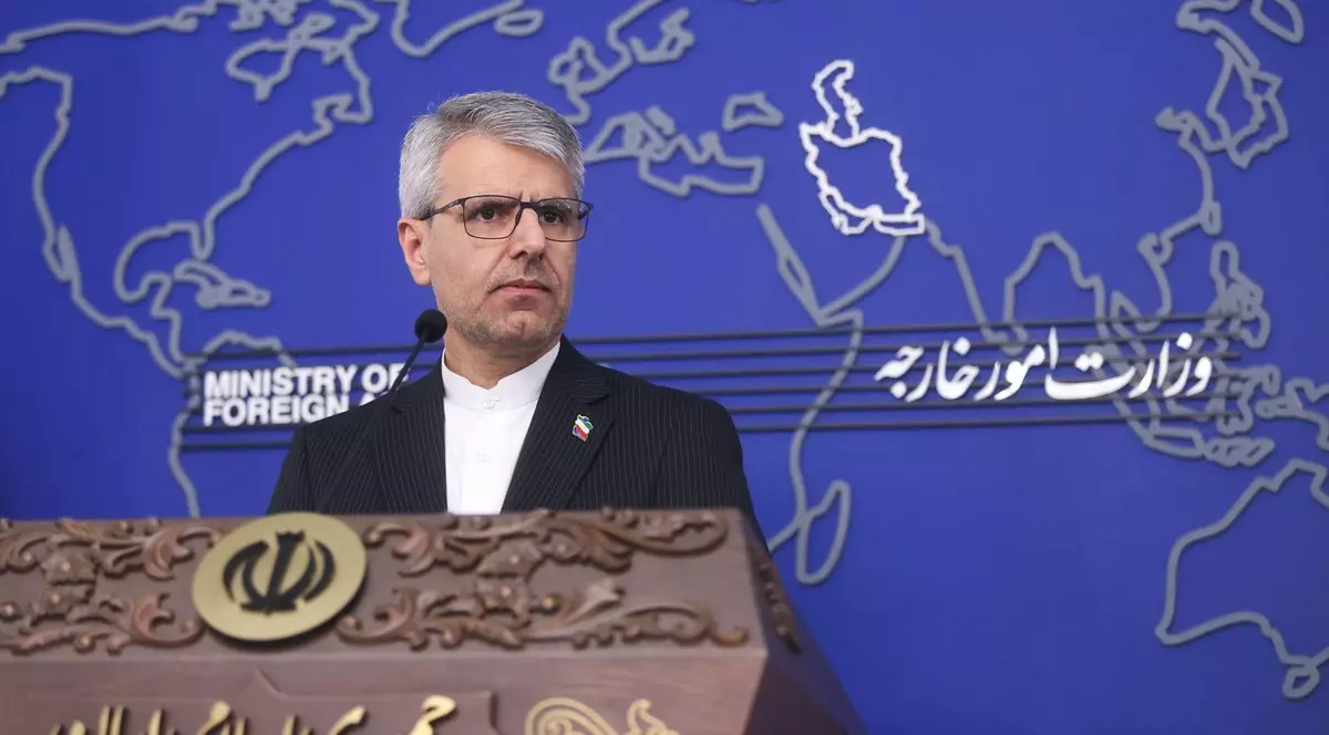 Esmail Baghaei, purtătorul de cuvânt al Ministerului iranian de Externe Foto: Profimedia