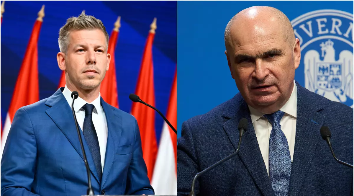 Ilie Bolojan și Peter Magyar