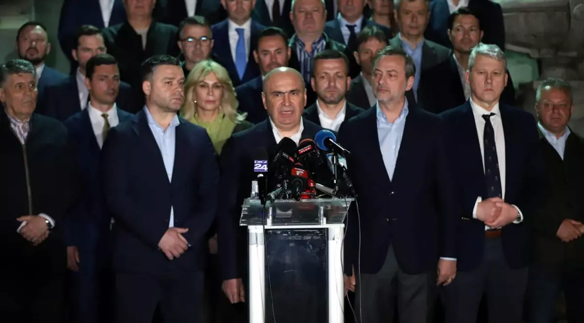 Ilie Bolojan în timpul declarațiilor din Modrogan