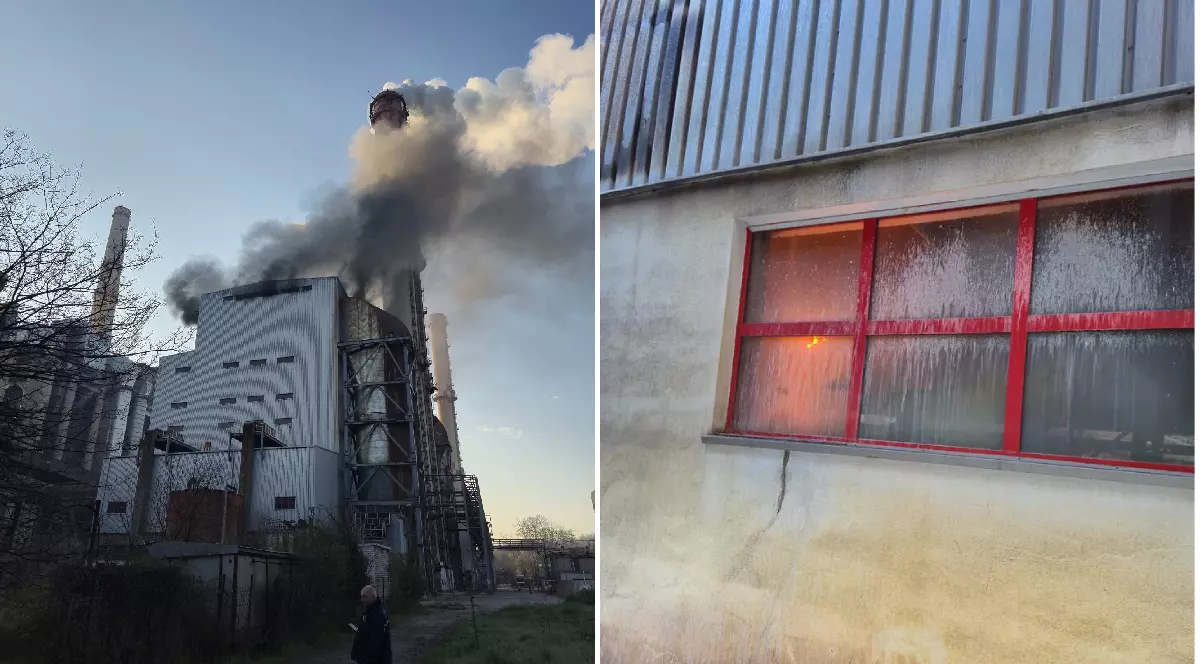 Incendiu la Termocentrala Rovinari, în dimineața zilei de Paște