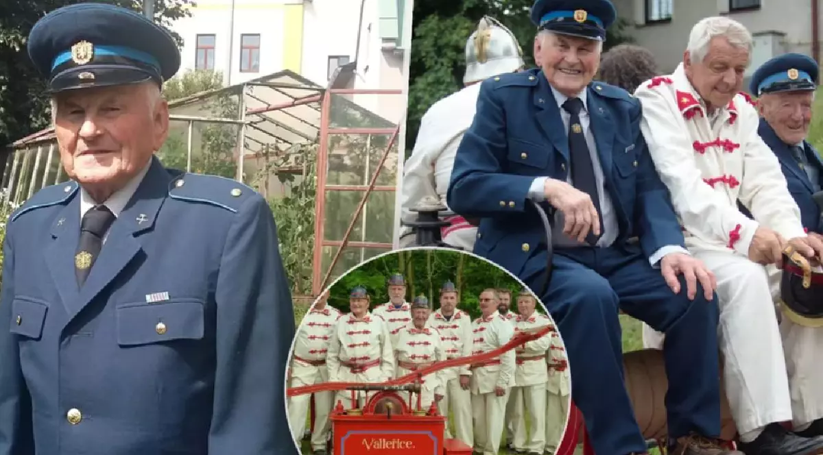 Cel mai în vârstă pompier din lume: „Devotamentul lui Josef nu are limite”