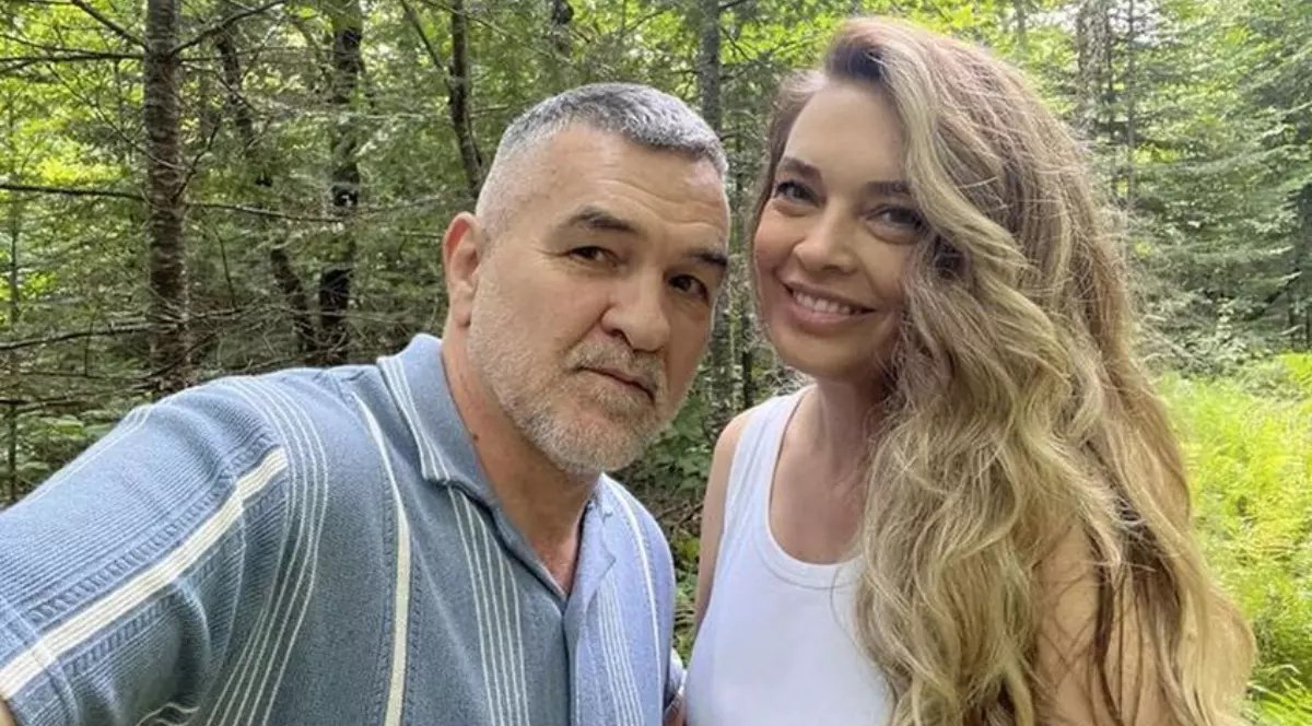 Leonard Doroftei și soția sa, Monica
