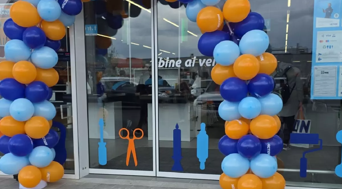 Deschiderea unui magazin de tip discount Action