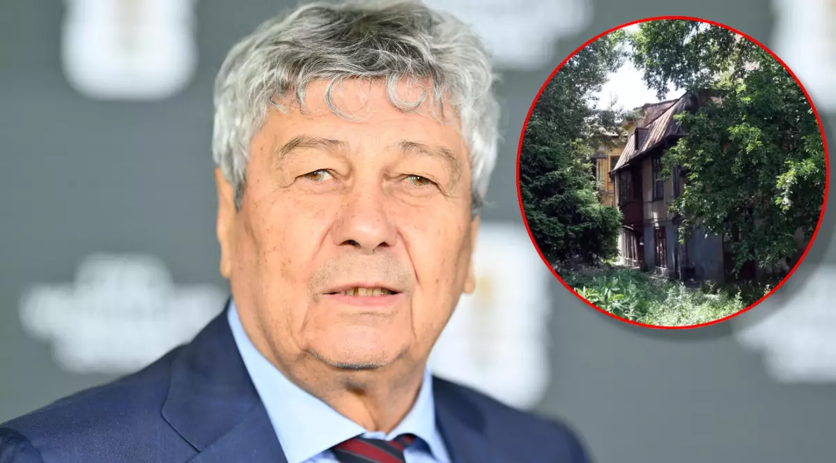 Mircea Lucescu a avut o vilă în zona Piața Romană