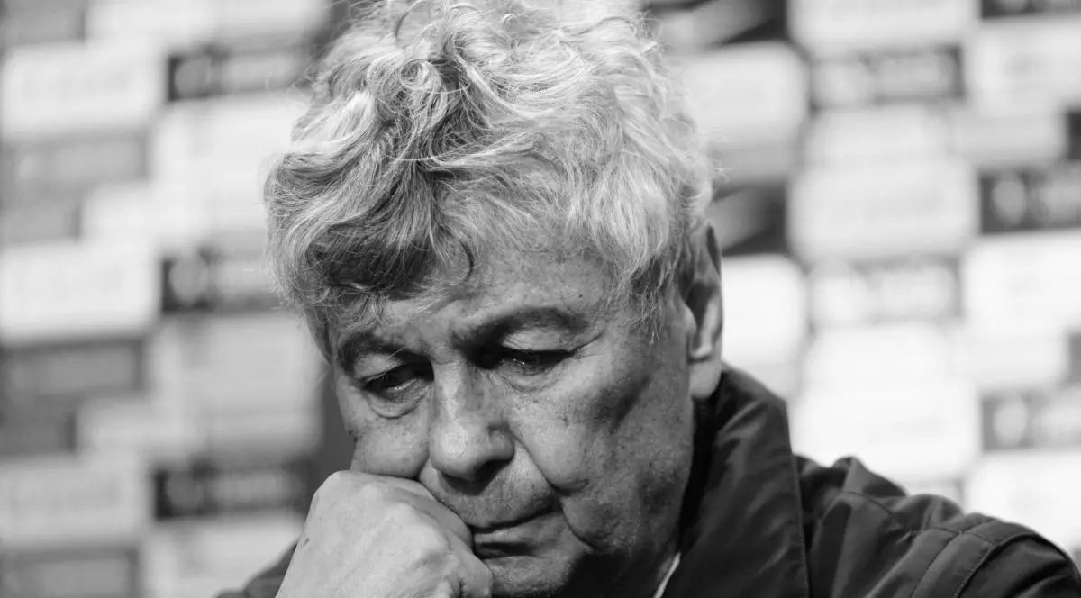 ISTANBUL, TURKIYE - MARCH 26: Head coach Mircea Lucescu of Romania speaks during the press conference following the 2026 FIFA World Cup European Qualifiers play-off semifinal match between Turkiye and Romania at Tupras Stadium in Istanbul, Turkiye on March 26, 2026. Hakan Akgun / Anadolu/ABACAPRESS.COM