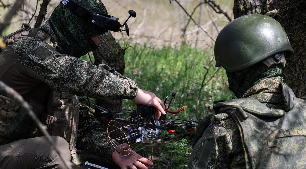 Operatorii de drone FPV din Rusia, desfășurați într-o operațiune militară specială. Imagine cu caracter ilustrativ. Foto Profimedia