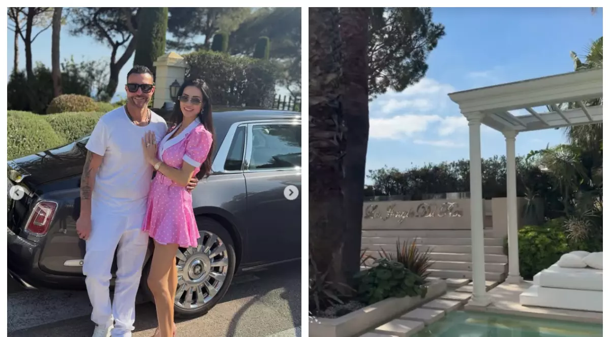 Philipp Plein si Andreea Sasu