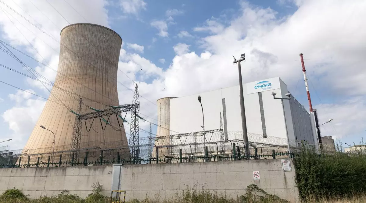 Centrala nucleară Tihange din Belgia, operată de Electrabel, septembrie 2025