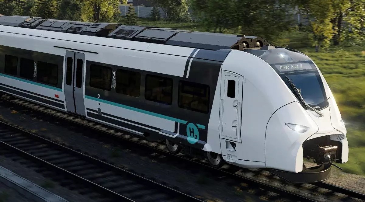 România va avea trenuri cu propulsie pe hidrogen. Foto Siemens Mobility