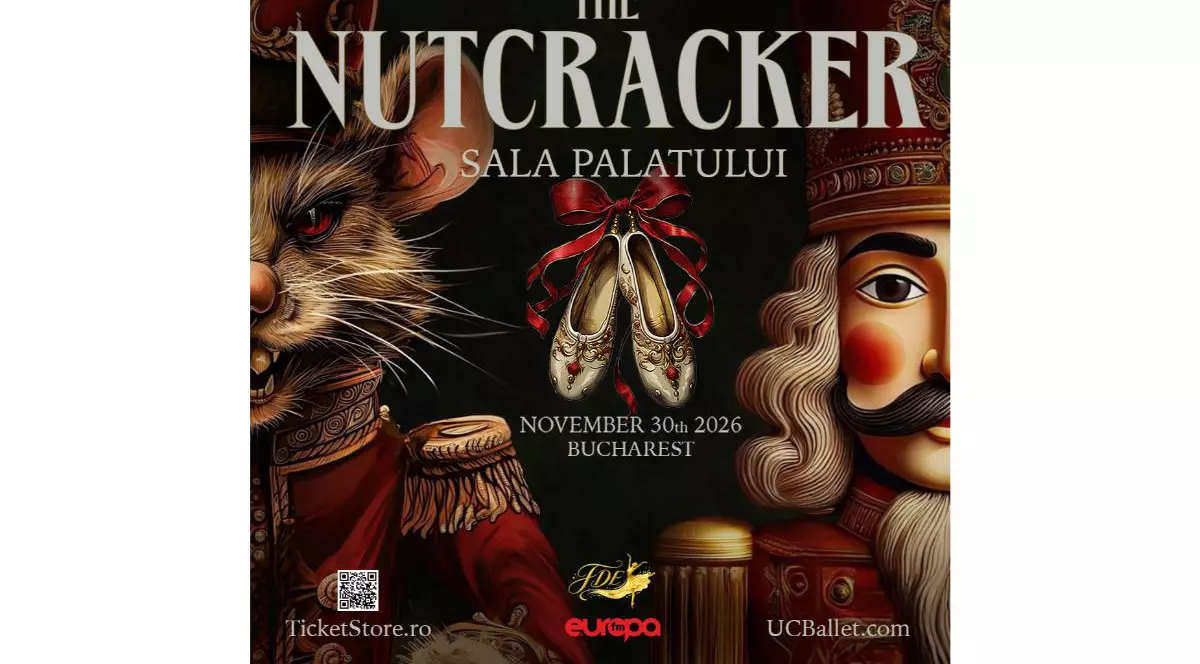 „SPĂRGĂTORUL DE NUCI” – balet fenomen cu Ukrainian Classical Ballet, pe 30 Noiembrie la Sala Palatului 