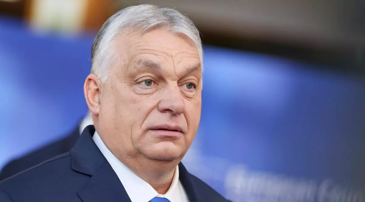 Premierul Ungariei, Viktor Orban, în timpul unui eveniment oficial