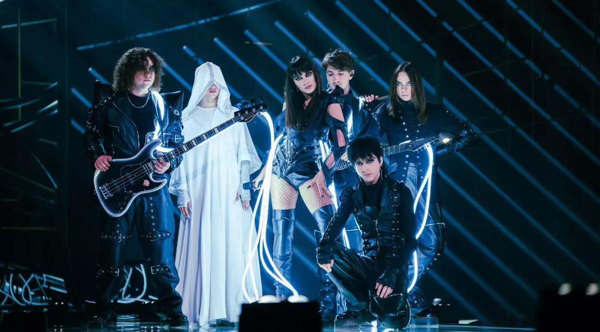 Alexandra Căpitănescu la a doua repetiție pentru semifinala Eurovision Song Contest 2026 de la Viena (Austria)