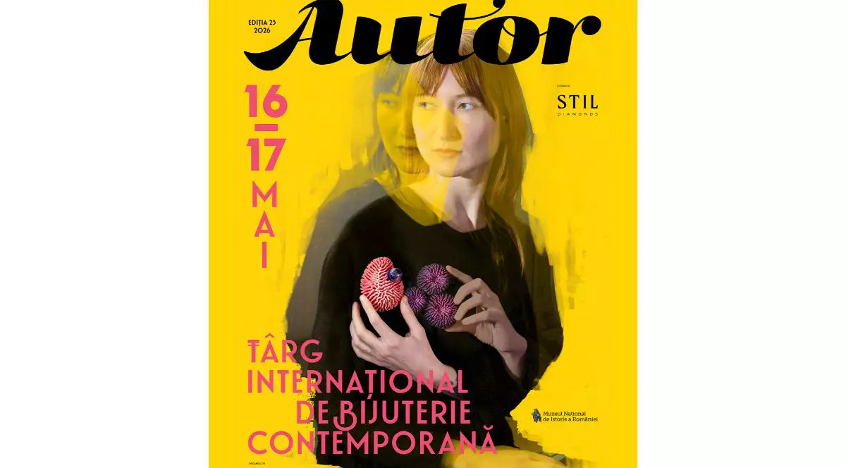 AUTOR 2026 aduce bijuteria contemporană la Muzeul Național de Istorie: de ce merită să ajungi pe 16 și 17 mai la unul dintre cele mai speciale evenimente din București