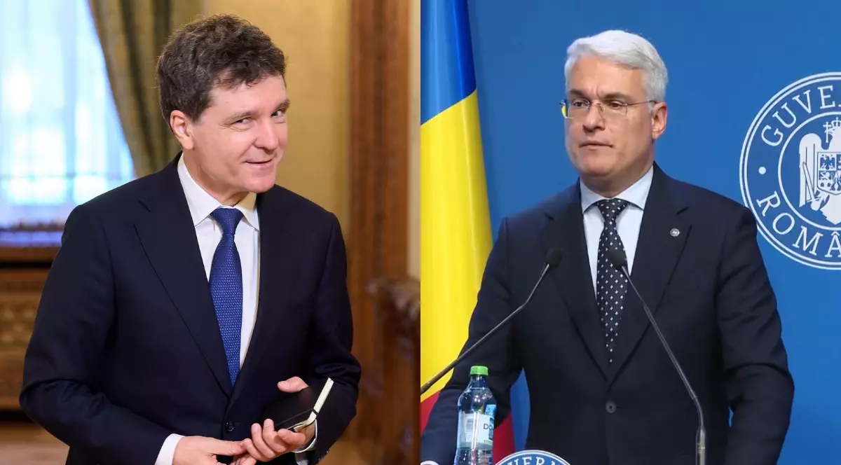 Un colaj format din două fotografii, una cu Nicușor Dan și alta cu Dragoș Pîslaru