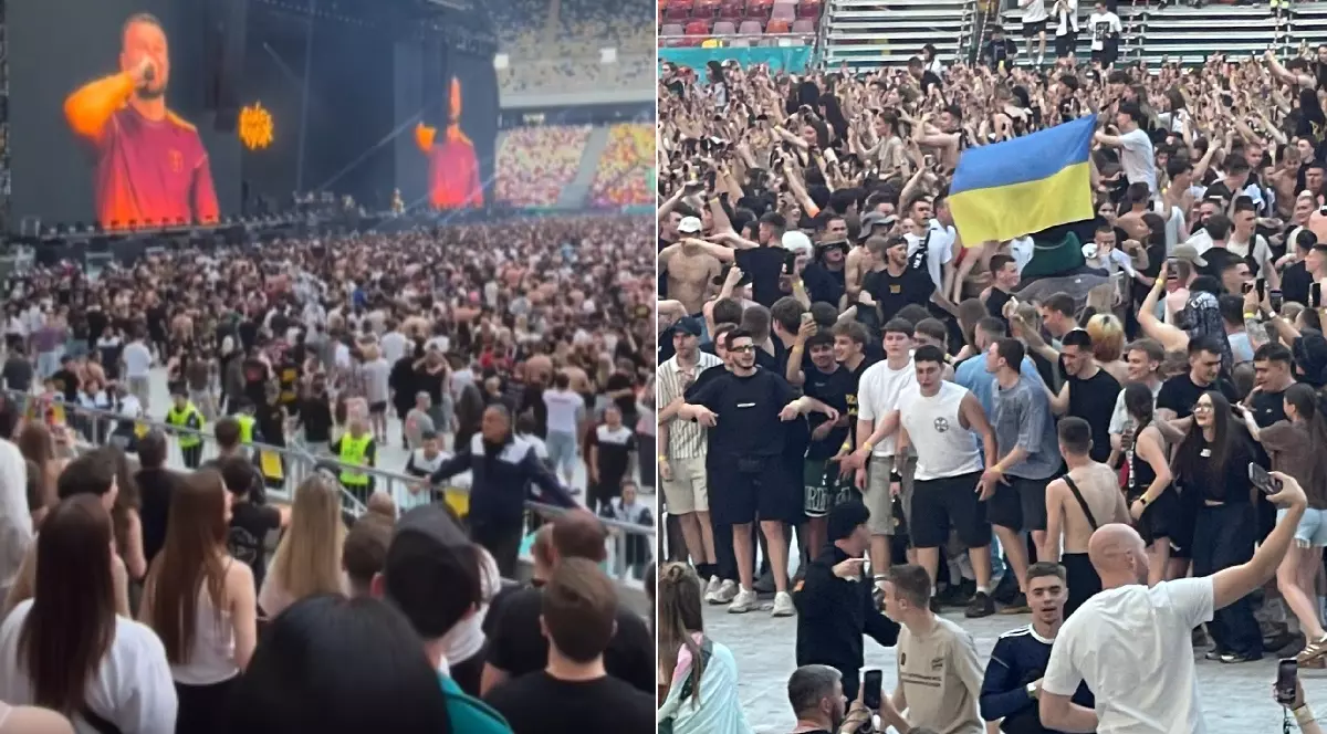 Mii de oameni la concertul lui Max Korzh de pe Arena Națională