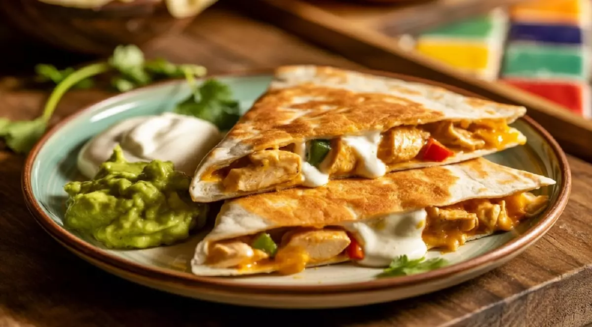 Cum transformi resturile de la cină în prânzuri rapide și gustoase O farfurie cu quesadilla si sparanghel