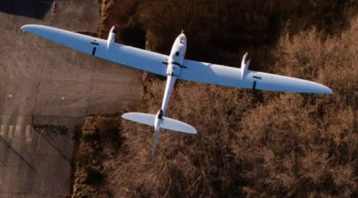 drona Vector eVTOL cu aripa fixa