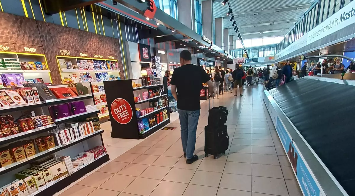 Magazine Duty Free din Aeroportul Otopeni