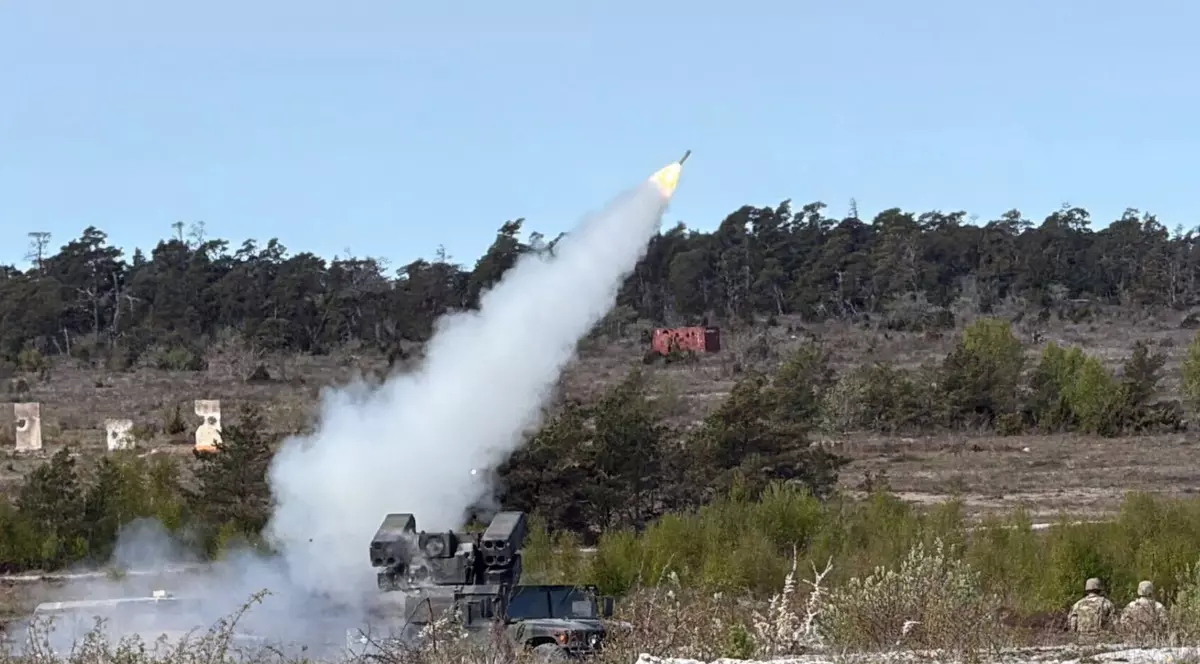 Exercițiu militar pe insula Gotland Foto: Hepta