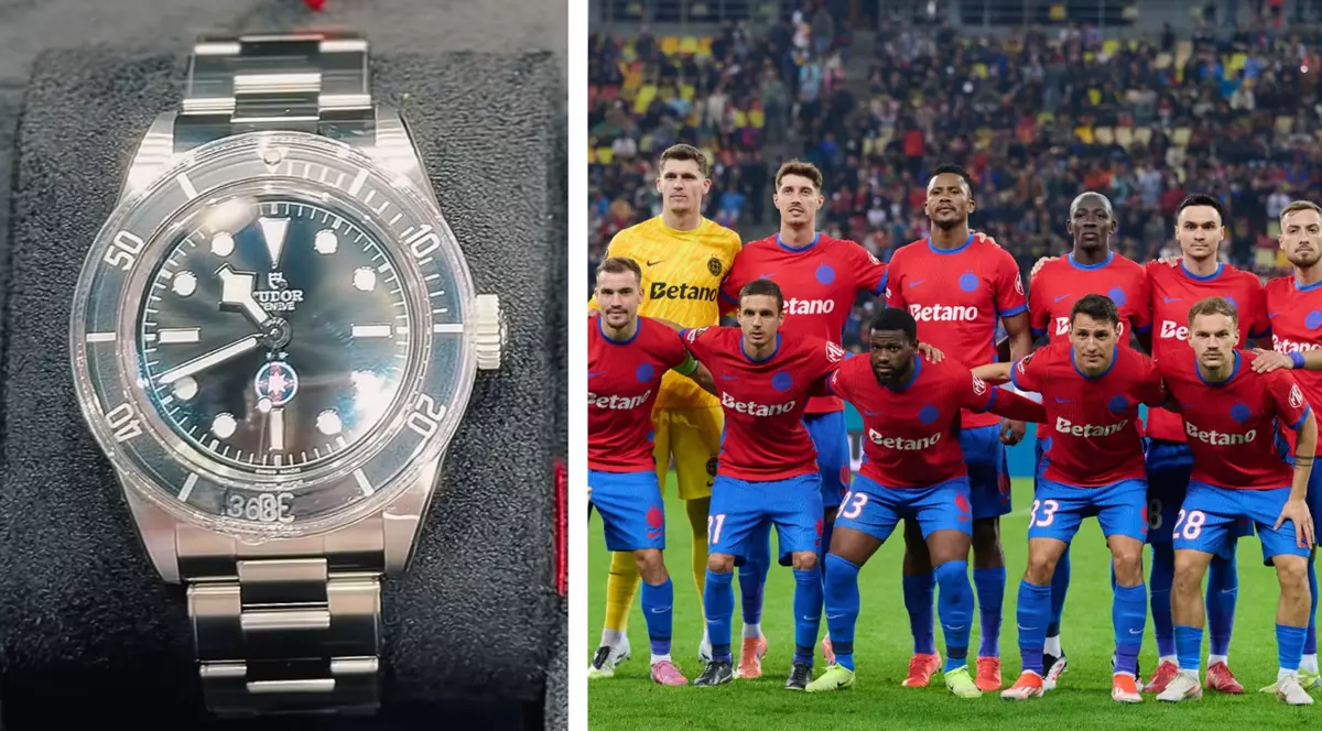 ucătorii și membrii staff-ului FCSB au primit ceasuri Tudor personalizate