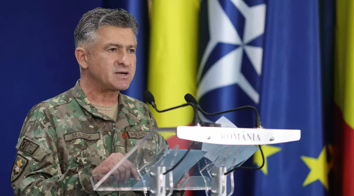 Locţiitorul comandantului Comandamentului Forţelor Întrunite, generalul de brigadă Gheorghe Maxim, într-o conferință de presă susținută vineri, 29 mai