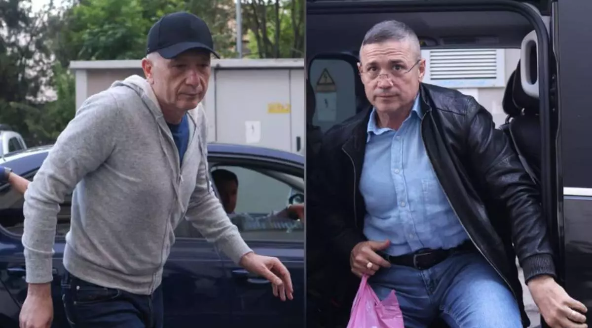 Colaj foto Gigi Valentin Ștefan și Teodor Niță, cei doi procurori din Constanța aduși la Parchetul General