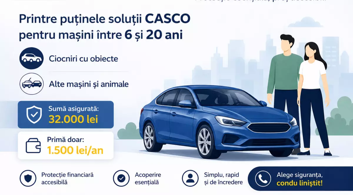 Tot mai mulți șoferi renunță la CASCO din cauza costurilor. Apare varianta CASCO Minimal, cu protecție esențială și cost redus  de la ABC INSURANCE
