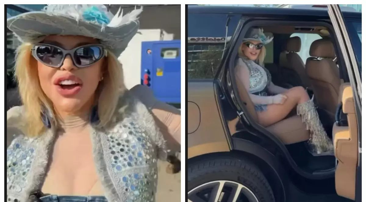 Cum a apărut Loredana Groza la un concert susținut în București. Artista a făcut spectacol în cea mai provocatoare ținută