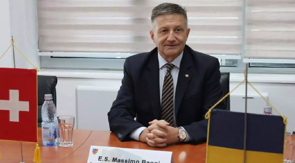 Ambasadorul Elveției la București, Massimo Baggi