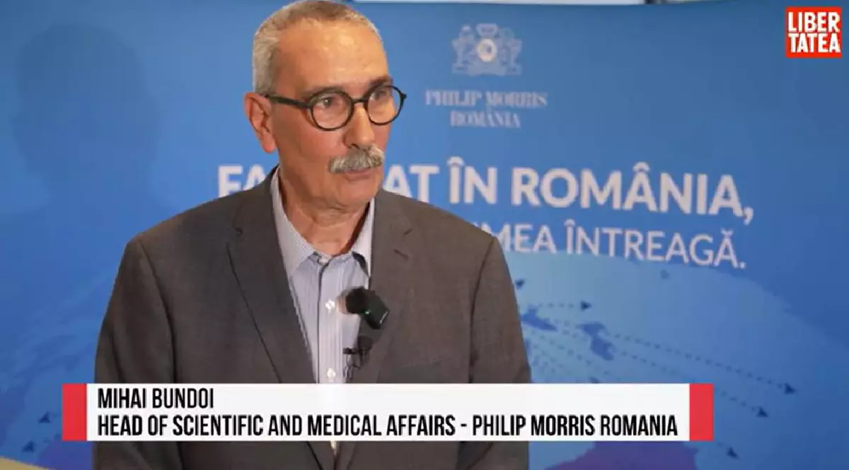 Mihai Bundoi a explicat diferențele esențiale între arderea tutunului și procesul de încălzire utilizat în produsele fără fum
