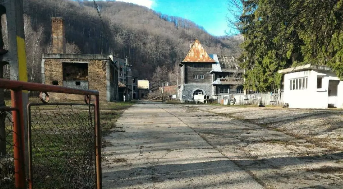 Mina de grafit de la Baia de Fier, din județul Gorj,