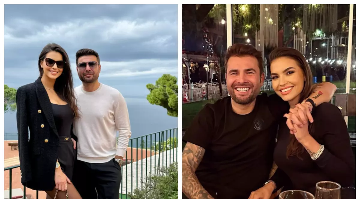 Cum au apărut Adrian Mutu și soția lui, Sandra, în Italia. „Soare, mare și noi doi”