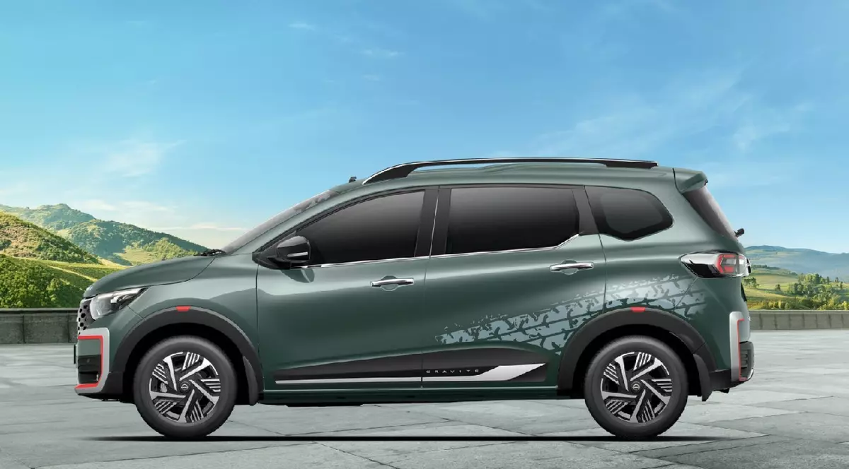 O mașină Nissan Gravite