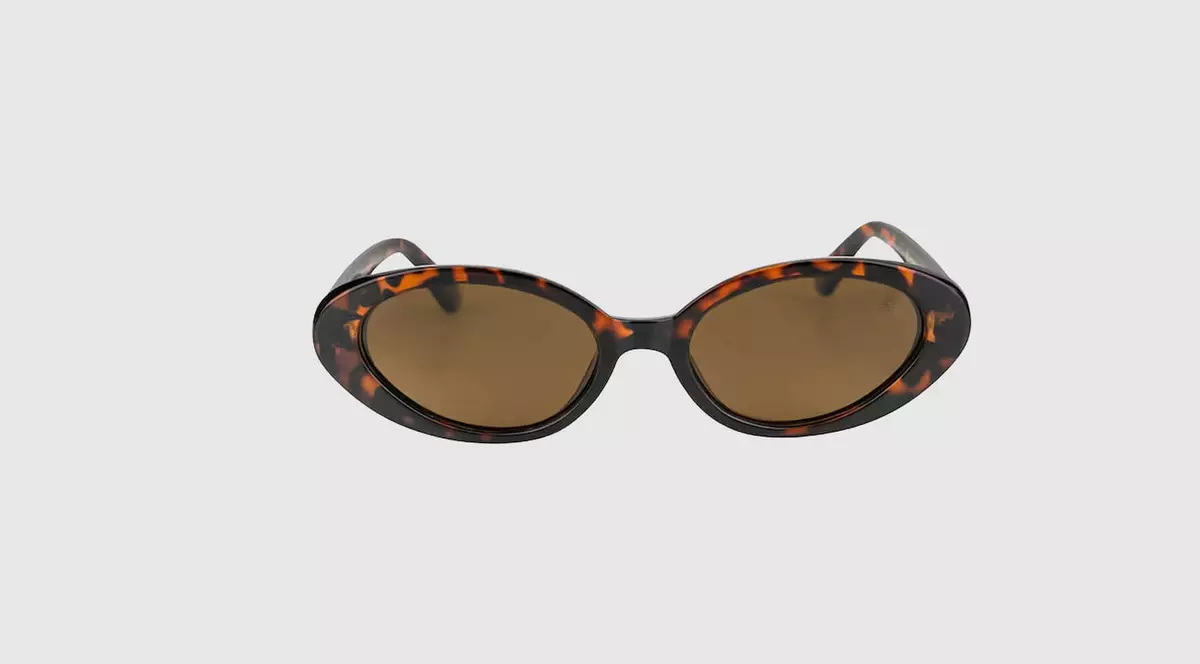 FashionDays - poza cu o pereche de ochelari cu rame si lentile maro