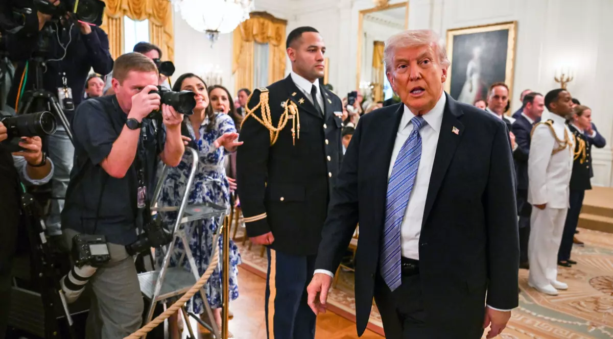Președintele american Donald Trump, la Casa Albă
