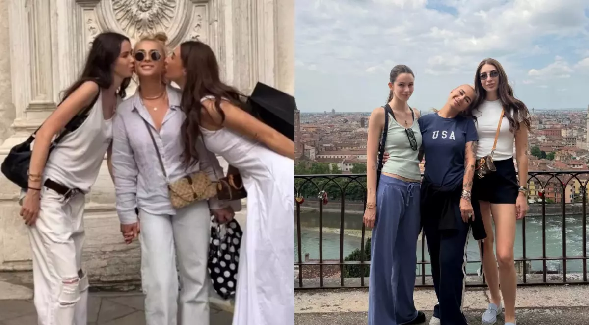 Anamaria Prodan și fetele sale