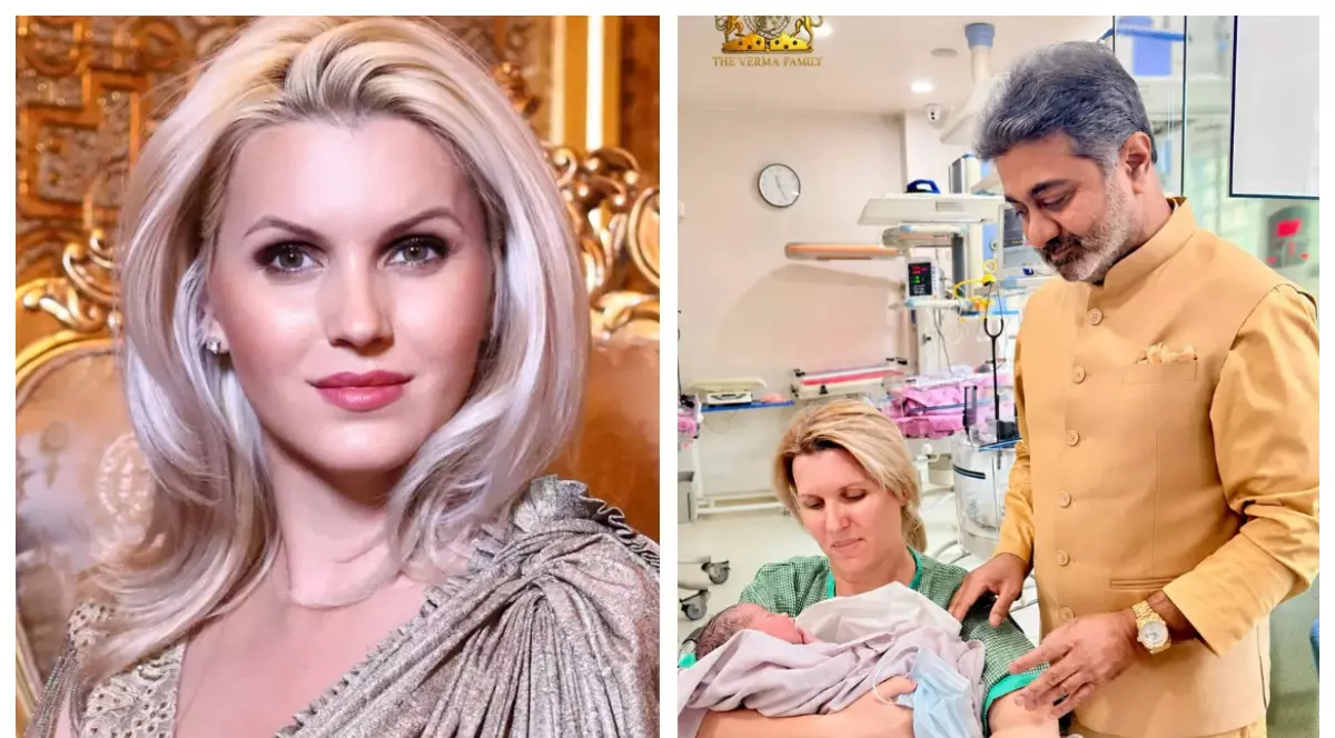 Anca Verma, cea mai bogată româncă din India, a născut un băiețel. Imagini cu întreaga familie. „Mama și bebelușul sunt sănătoși”