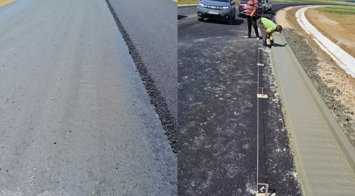 Lucrări pe lotul 3C2 Chiribiș-Biharia al Autostrăzii A3 Transilvania