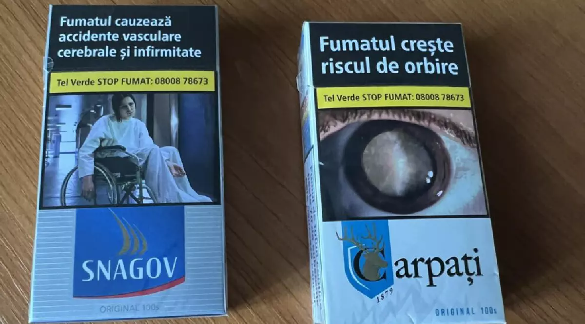 Un pachet de țăugări snagov și unul Carpati