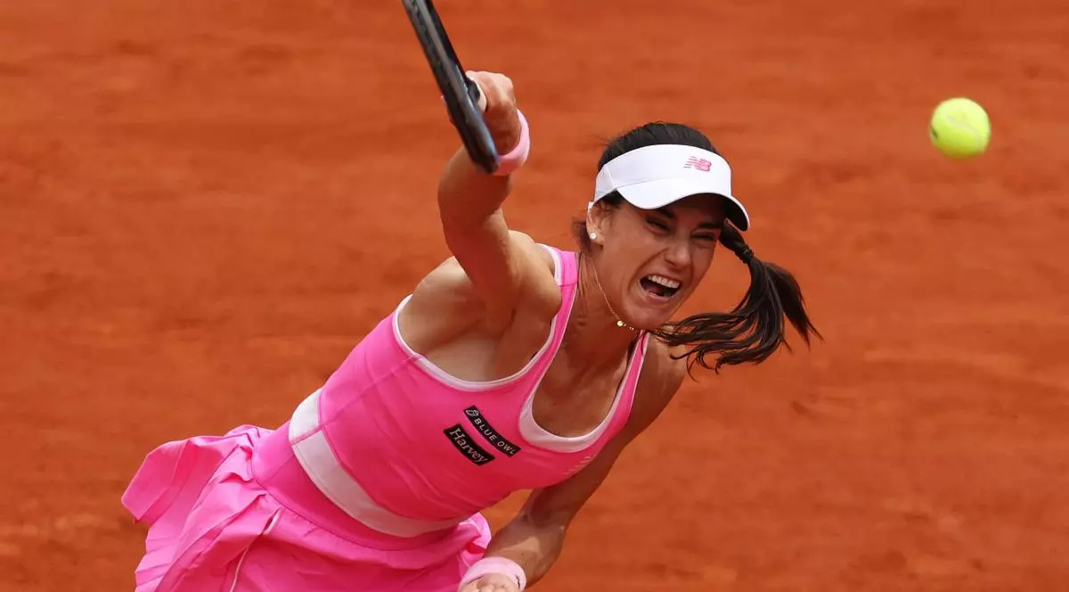Sorana Cîrstea – Mirra Andreeva, în sferturile de finală de la Roland Garros. Foto Getty Images